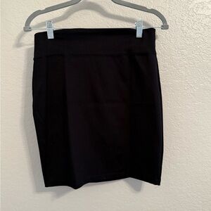 Stretchy Black Women's Mini Skirt